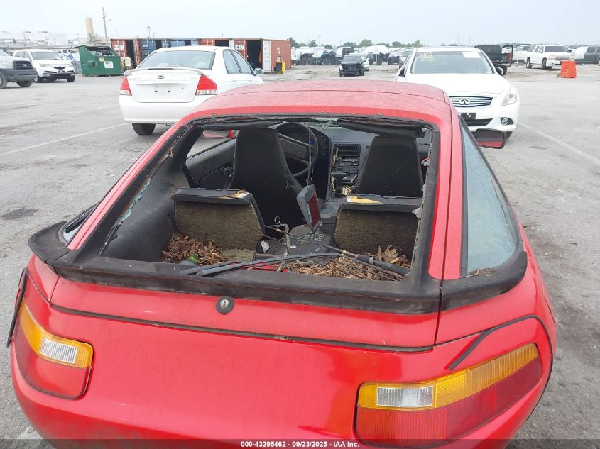 1985 Porsche 928 S VIN: WP0JB0923FS861110 Lot: 43295462