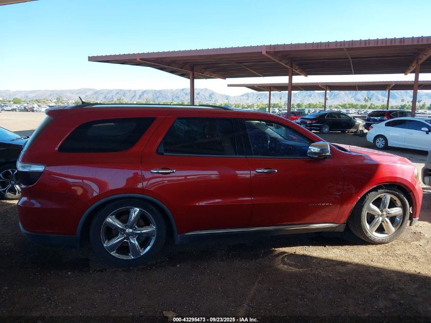 2011 Dodge Durango Citadel VIN: 1D4SD5GT4BC592503 Lot: 43295473