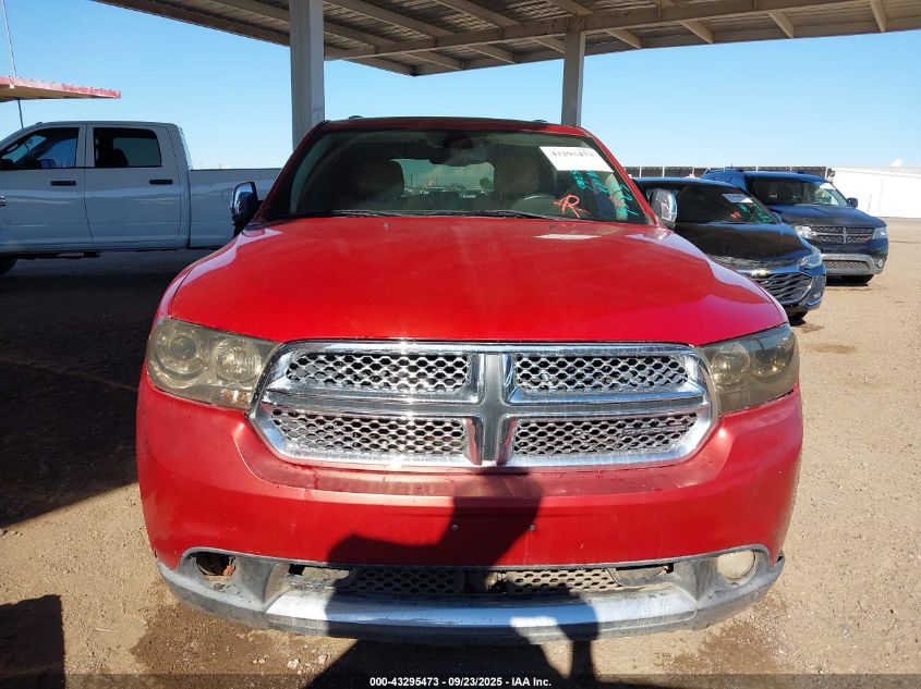 2011 Dodge Durango Citadel VIN: 1D4SD5GT4BC592503 Lot: 43295473