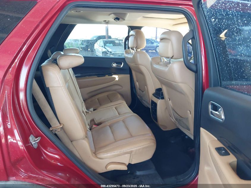 2011 Dodge Durango Citadel VIN: 1D4SD5GT4BC592503 Lot: 43295473