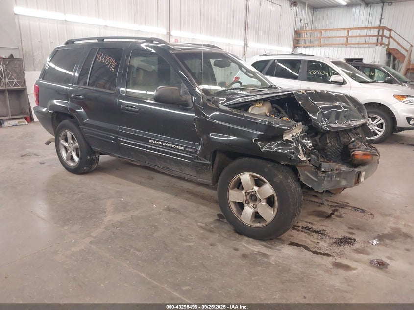 2002 Jeep Grand Cherokee Limited black other gasoline 1J8GW58S62C308557 photo #1