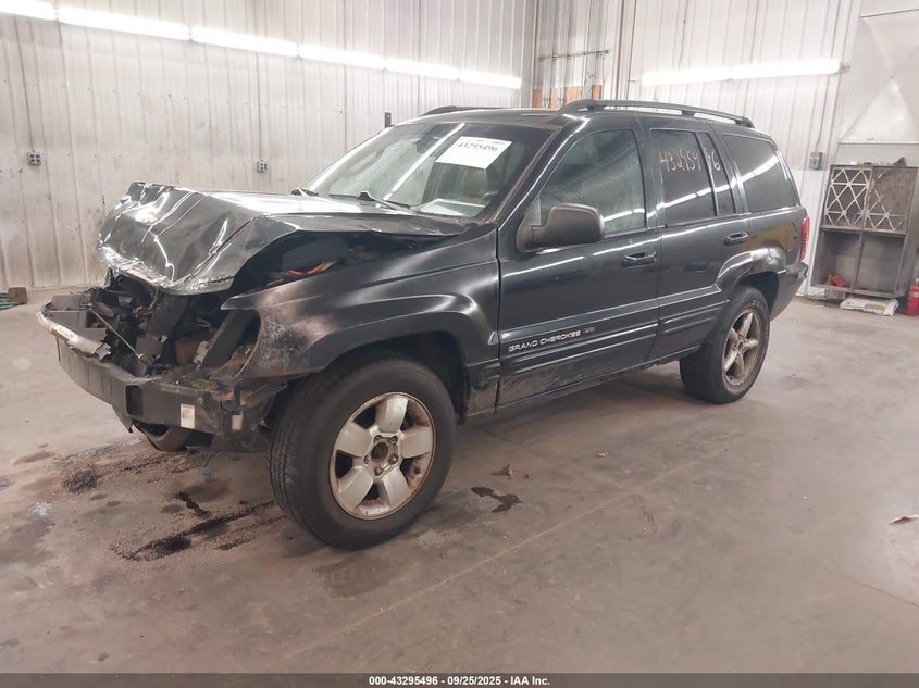 2002 Jeep Grand Cherokee Limited black other gasoline 1J8GW58S62C308557 photo #3