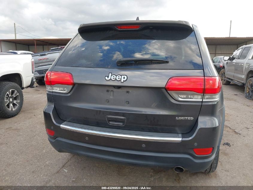 2016 Jeep Grand Cherokee Limited VIN: 1C4RJEBGXGC329874 Lot: 43295520