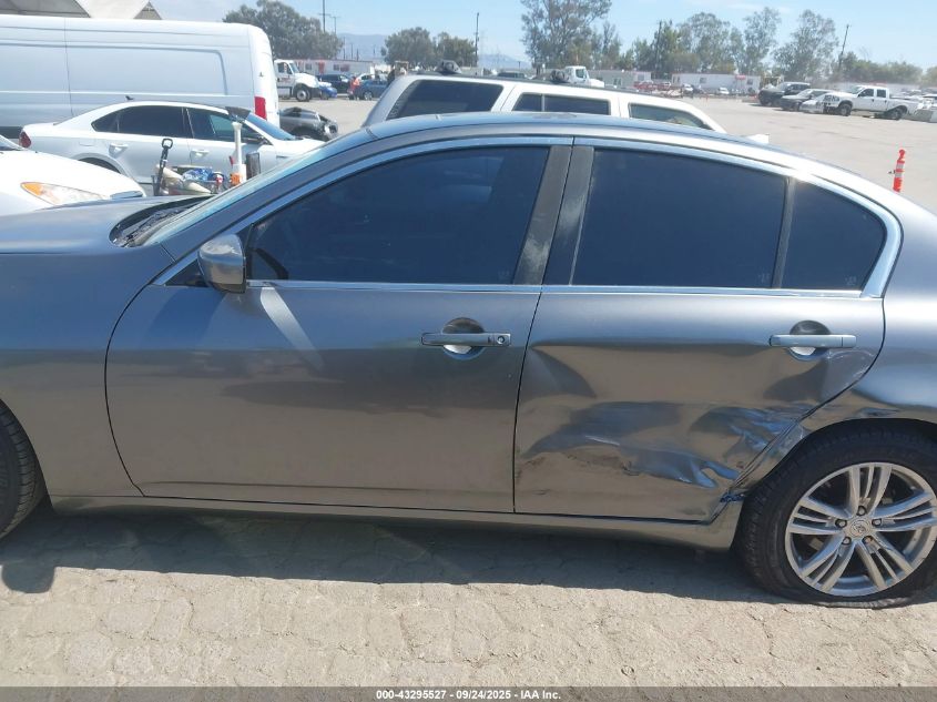 2011 Infiniti G37 Journey VIN: JN1CV6AP1BM503726 Lot: 43295527