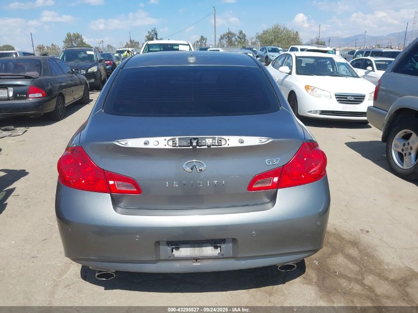 2011 Infiniti G37 Journey VIN: JN1CV6AP1BM503726 Lot: 43295527