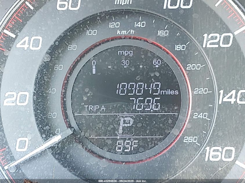 2013 Honda Accord Ex-L V-6 VIN: 1HGCT2B87DA008178 Lot: 43295536