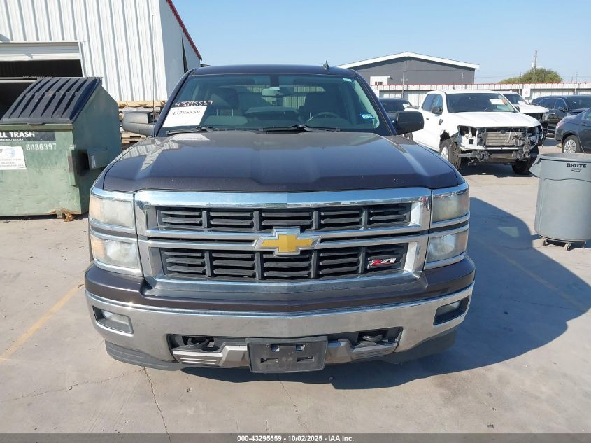 2014 Chevrolet Silverado 1500 2Lt VIN: 3GCPCREC4EG276200 Lot: 43295559