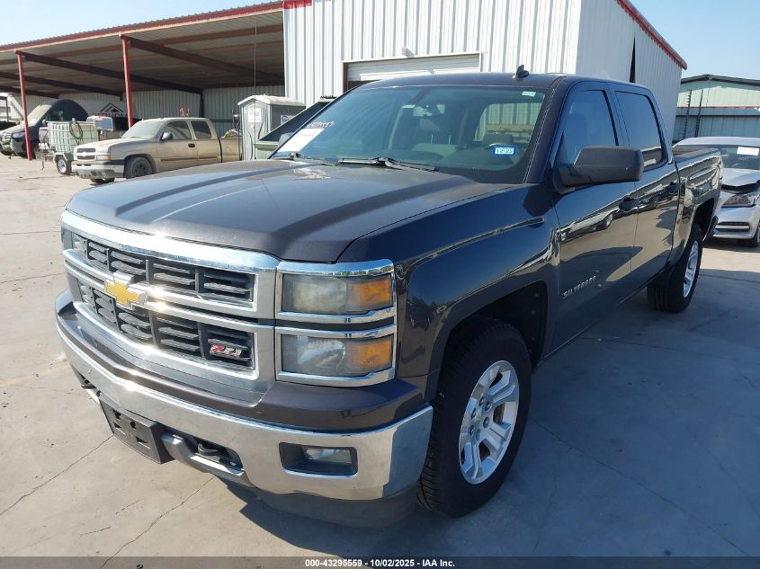 2014 Chevrolet Silverado 1500 2Lt VIN: 3GCPCREC4EG276200 Lot: 43295559