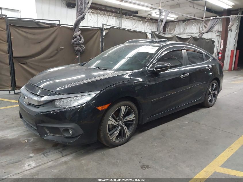 2017 Honda Civic Touring VIN: 19XFC1F96HE009530 Lot: 43295560