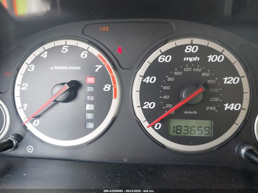 2003 Honda Cr-V Ex VIN: JHLRD78813C047302 Lot: 43295565