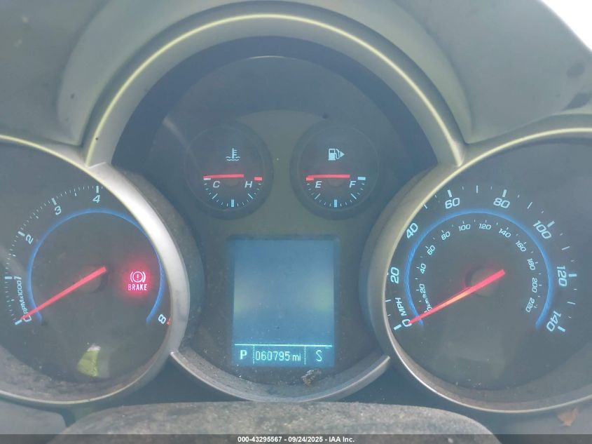 2013 Chevrolet Cruze Ls Auto VIN: 1G1PA5SH7D7194303 Lot: 43295567