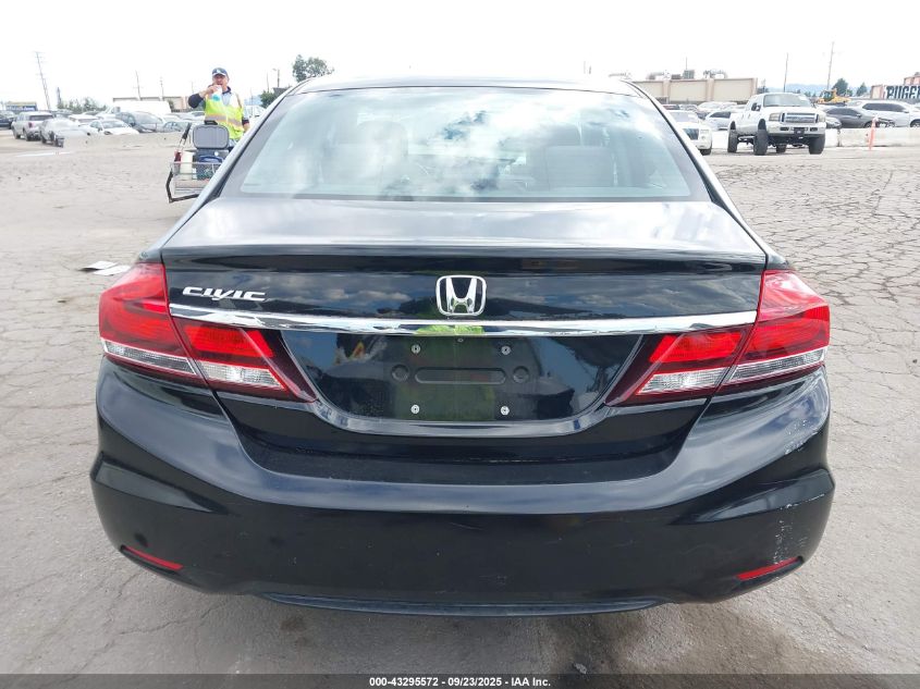 2013 Honda Civic Lx VIN: 19XFB2F59DE291730 Lot: 43295572