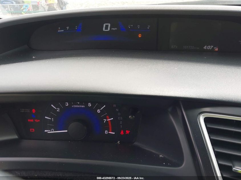 2013 Honda Civic Lx VIN: 19XFB2F59DE291730 Lot: 43295572