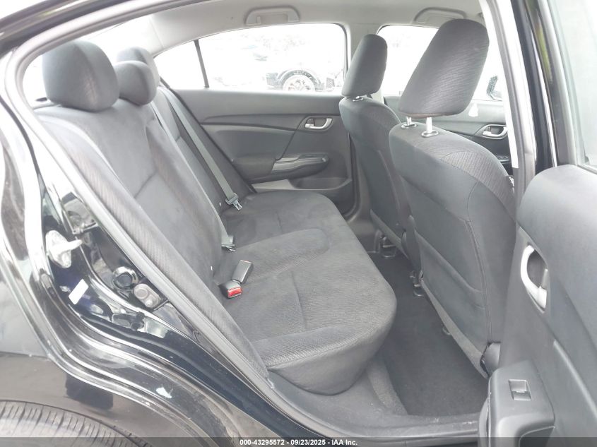 2013 Honda Civic Lx VIN: 19XFB2F59DE291730 Lot: 43295572