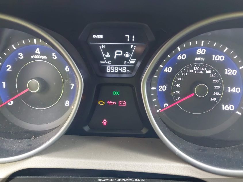 2015 Hyundai Elantra Se VIN: 5NPDH4AE4FH603685 Lot: 43295607