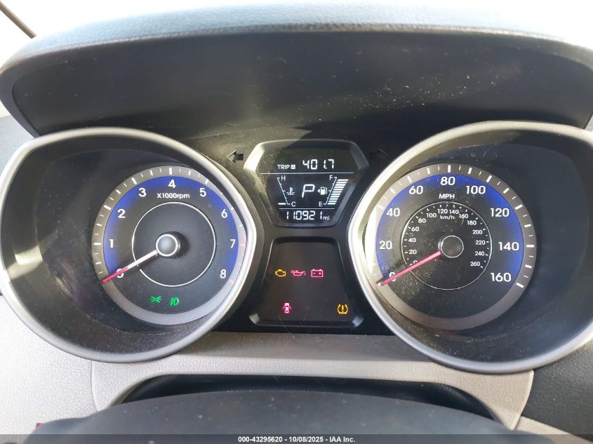 2016 Hyundai Elantra Se VIN: KMHDH4AE2GU619029 Lot: 43295620