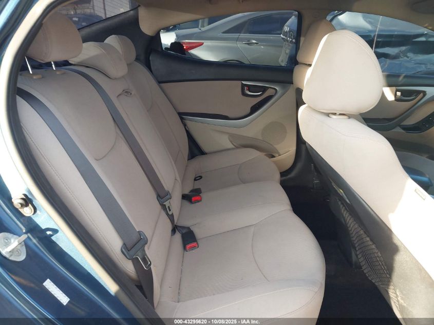 2016 Hyundai Elantra Se VIN: KMHDH4AE2GU619029 Lot: 43295620