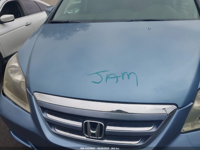 2005 Honda Odyssey Ex-L VIN: 5FNRL38695B105850 Lot: 43295653