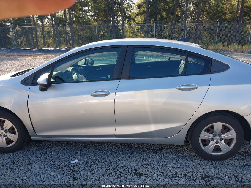 2017 Chevrolet Cruze Ls Auto VIN: 1G1BC5SM0H7222837 Lot: 43295673