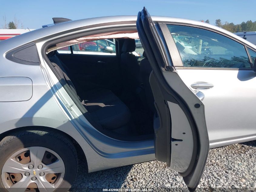 2017 Chevrolet Cruze Ls Auto VIN: 1G1BC5SM0H7222837 Lot: 43295673