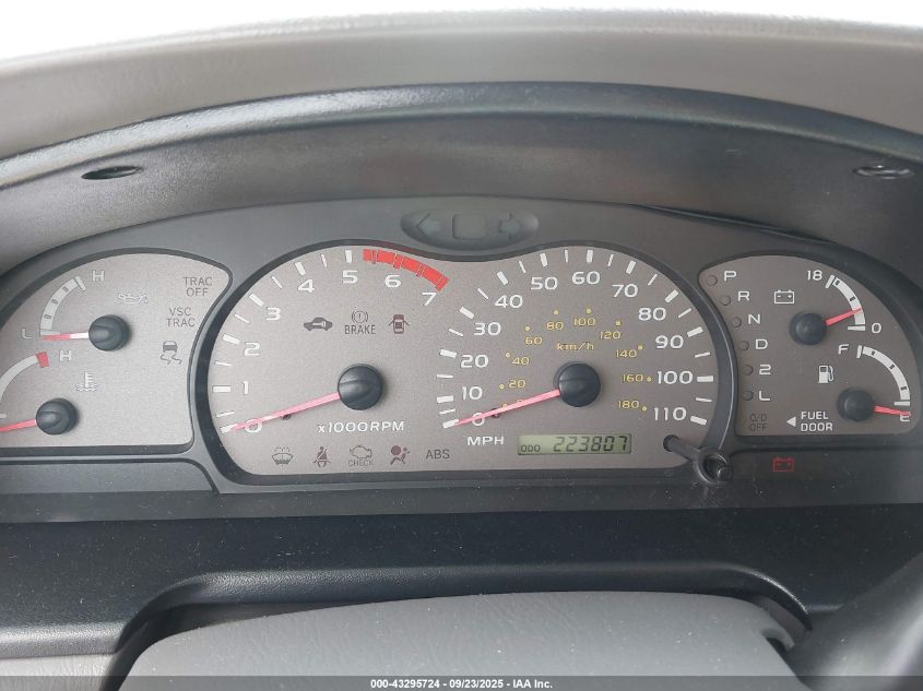 2004 Toyota Sequoia Limited V8 VIN: 5TDZT38AX4S222559 Lot: 43295724