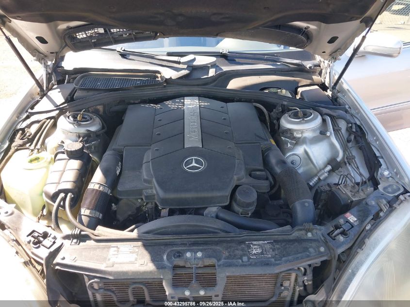 2002 Mercedes-Benz S 430 VIN: WDBNG70J32A223762 Lot: 43295786