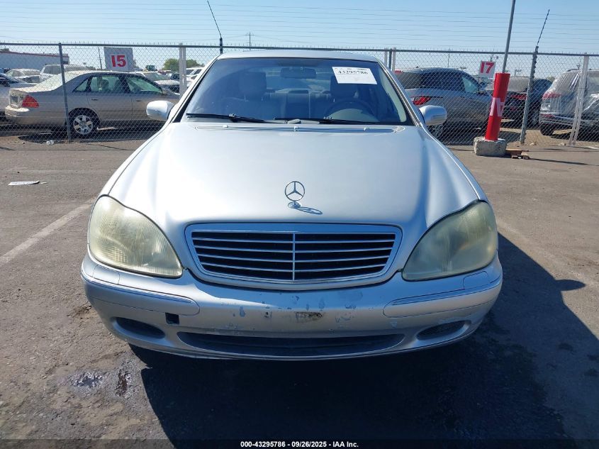 2002 Mercedes-Benz S 430 VIN: WDBNG70J32A223762 Lot: 43295786