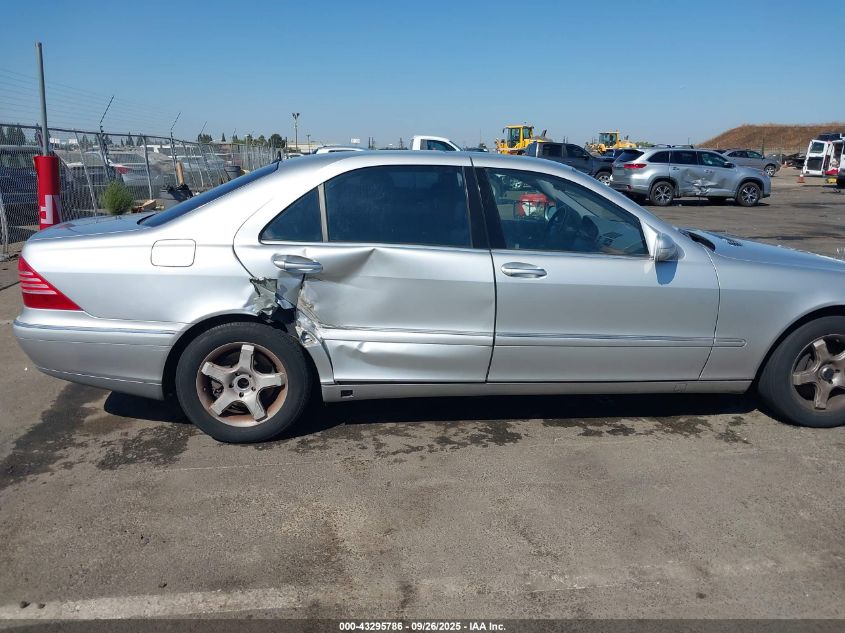 2002 Mercedes-Benz S 430 VIN: WDBNG70J32A223762 Lot: 43295786
