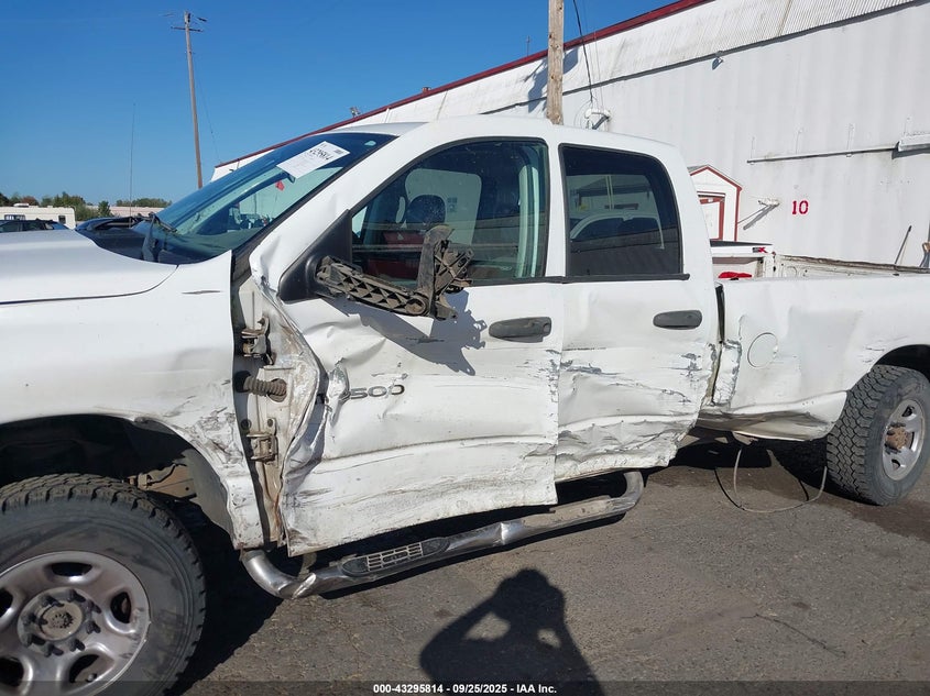 2004 Dodge Ram 2500 St VIN: 3D7KU28C14G199221 Lot: 43295814