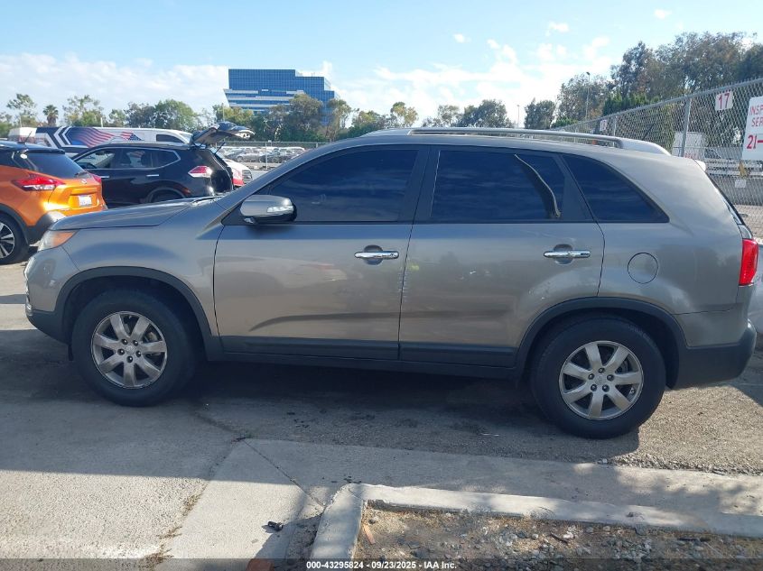 2013 Kia Sorento Lx VIN: 5XYKT3A64DG383316 Lot: 43295824