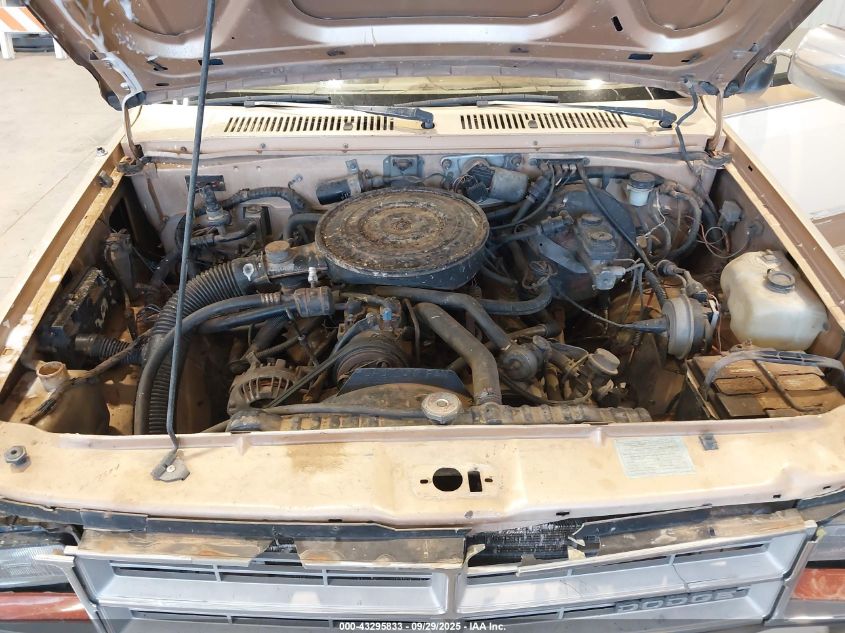 1987 Dodge Dakota VIN: 1B7GR14M4HS512318 Lot: 43295833