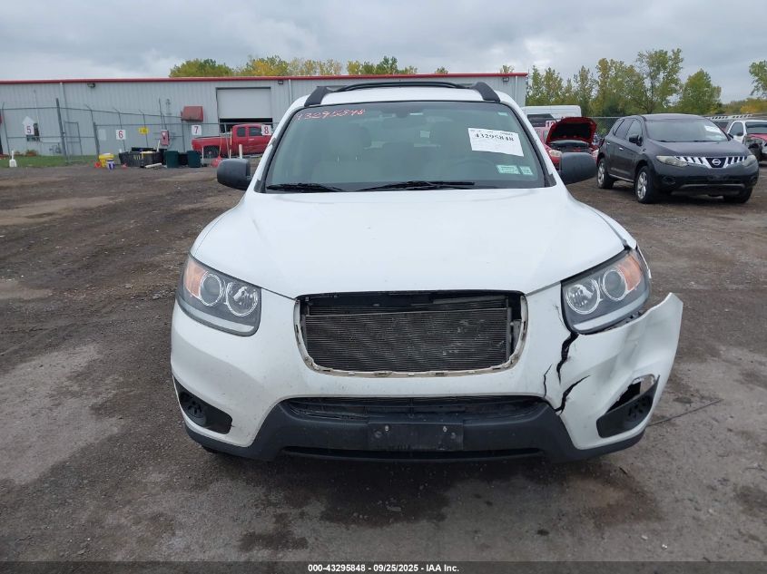 2012 Hyundai Santa Fe Gls VIN: 5XYZGDAB5CG152249 Lot: 43295848