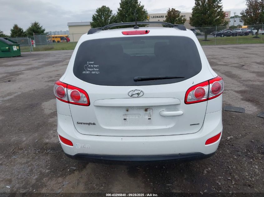 2012 Hyundai Santa Fe Gls VIN: 5XYZGDAB5CG152249 Lot: 43295848