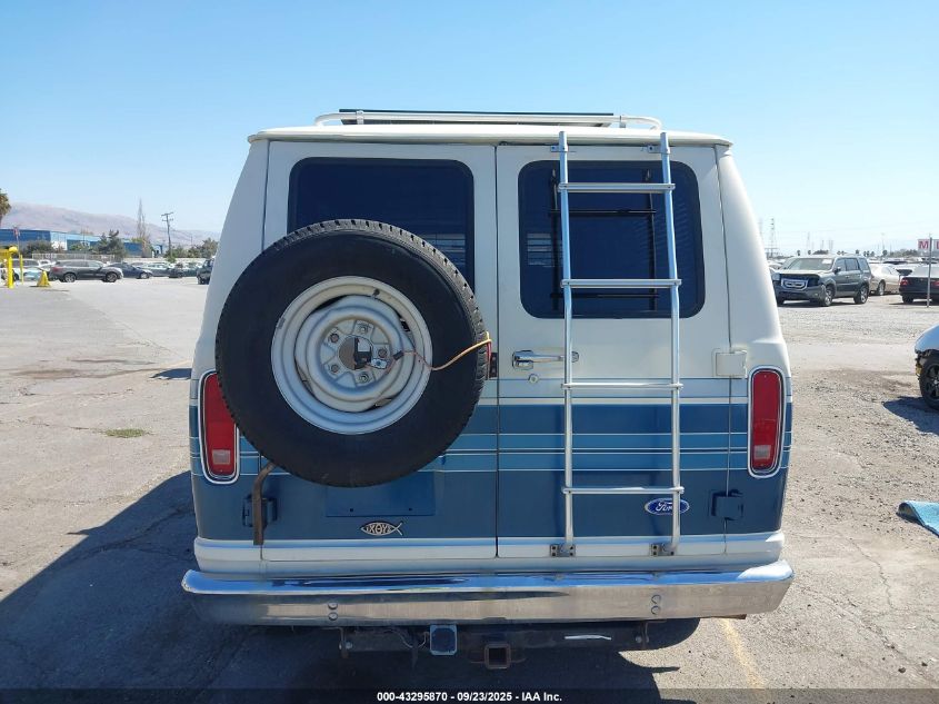 1991 Ford Econoline E150 Van VIN: 1FDEE14H7MHB37341 Lot: 43295870