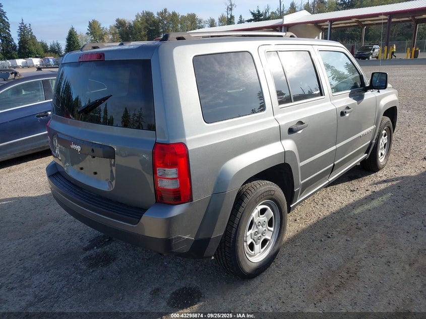 2013 JEEP PATRIOT SPORT - 1C4NJRBB6DD222207