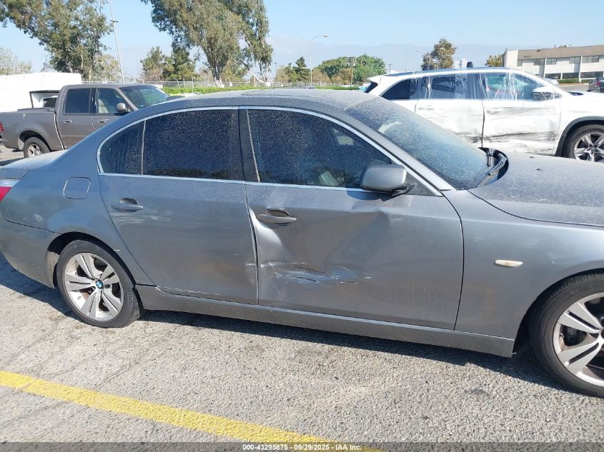 2010 BMW 528I VIN: WBANU5C5XAC128449 Lot: 43295875