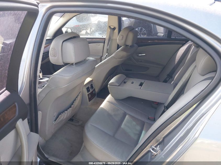 2010 BMW 528I VIN: WBANU5C5XAC128449 Lot: 43295875