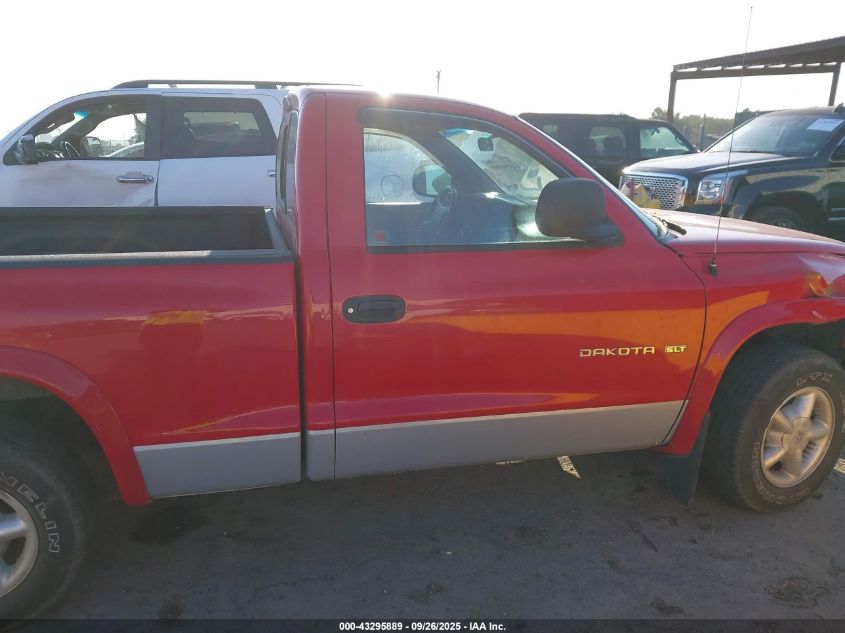 1998 Dodge Dakota Slt/Sport VIN: 1B7FL26X9WS535231 Lot: 43295889