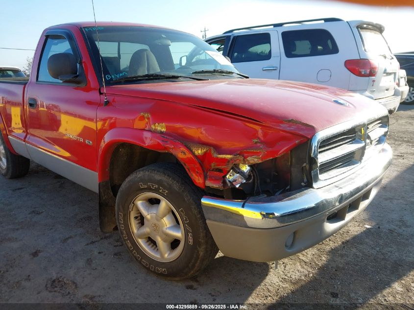 1998 Dodge Dakota Slt/Sport VIN: 1B7FL26X9WS535231 Lot: 43295889