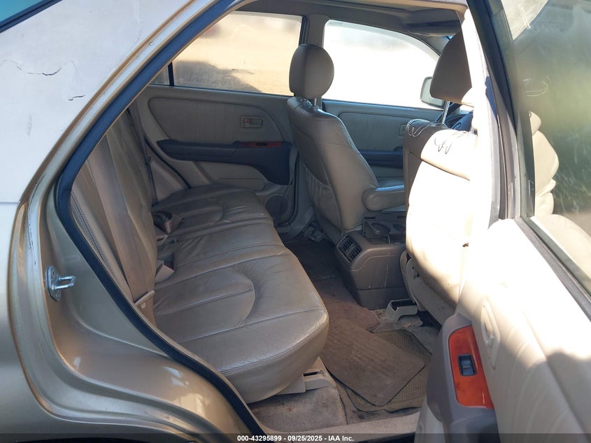 2000 Lexus Rx 300 VIN: JT6HF10U8Y0113949 Lot: 43295899