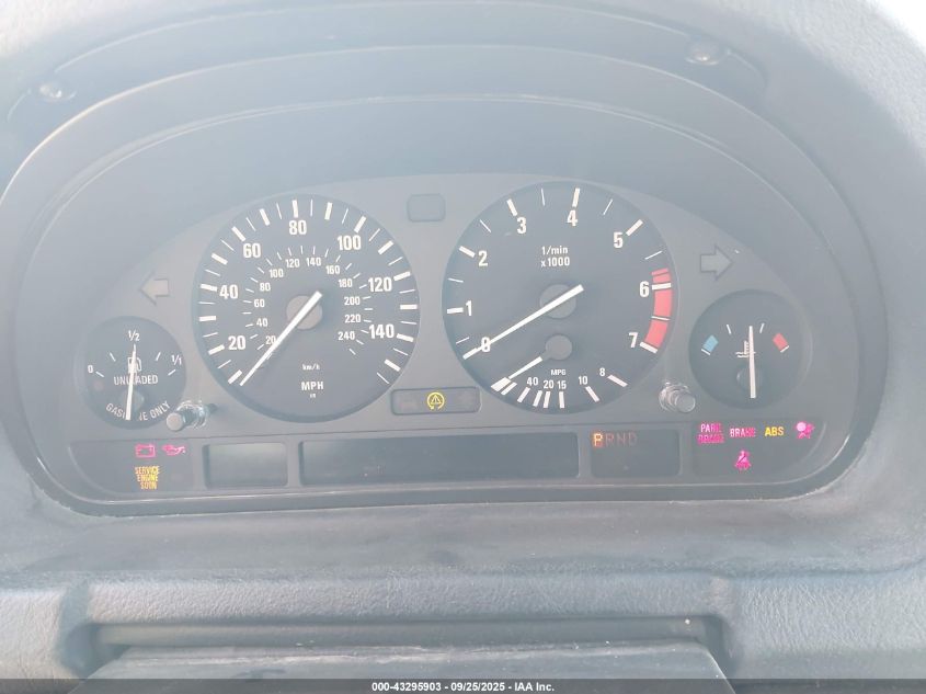 2001 BMW X5 4.4 VIN: WBAFB335X1LH16403 Lot: 43295903