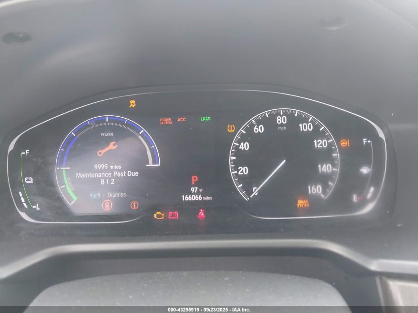 2019 Honda Accord Hybrid Ex VIN: 1HGCV3F47KA017595 Lot: 43295919