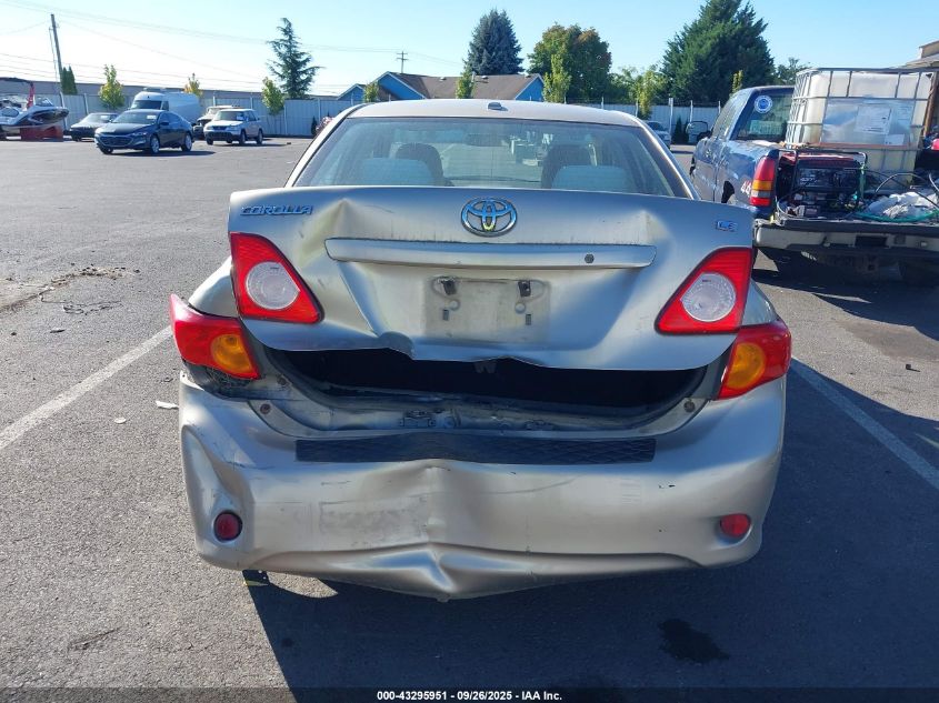 2009 Toyota Corolla Le VIN: 1NXBU40E29Z024107 Lot: 43295951