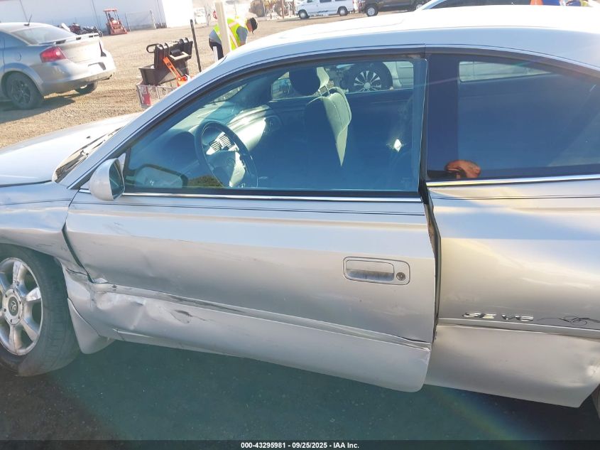 2000 Toyota Camry Solara Se V6 VIN: 2T1CF22P2YC323291 Lot: 43295981