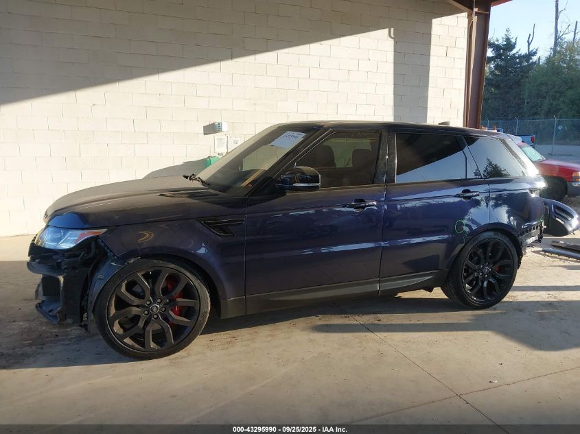 2017 Land Rover Range Rover Sport 5.0L V8 Supercharged/5.0L V8 Supercharged Dynamic VIN: SALWR2FE0HA134732 Lot: 43295990