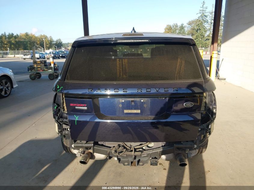 2017 Land Rover Range Rover Sport 5.0L V8 Supercharged/5.0L V8 Supercharged Dynamic VIN: SALWR2FE0HA134732 Lot: 43295990