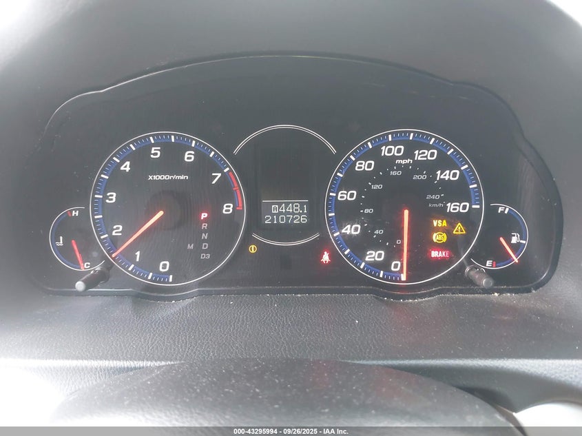 2008 Acura Tsx VIN: JH4CL96908C008168 Lot: 43295994