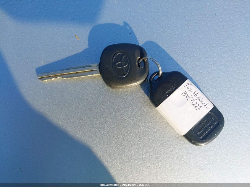 2007 Toyota Highlander V6 VIN: JTEEP21A870204720 Lot: 43296006