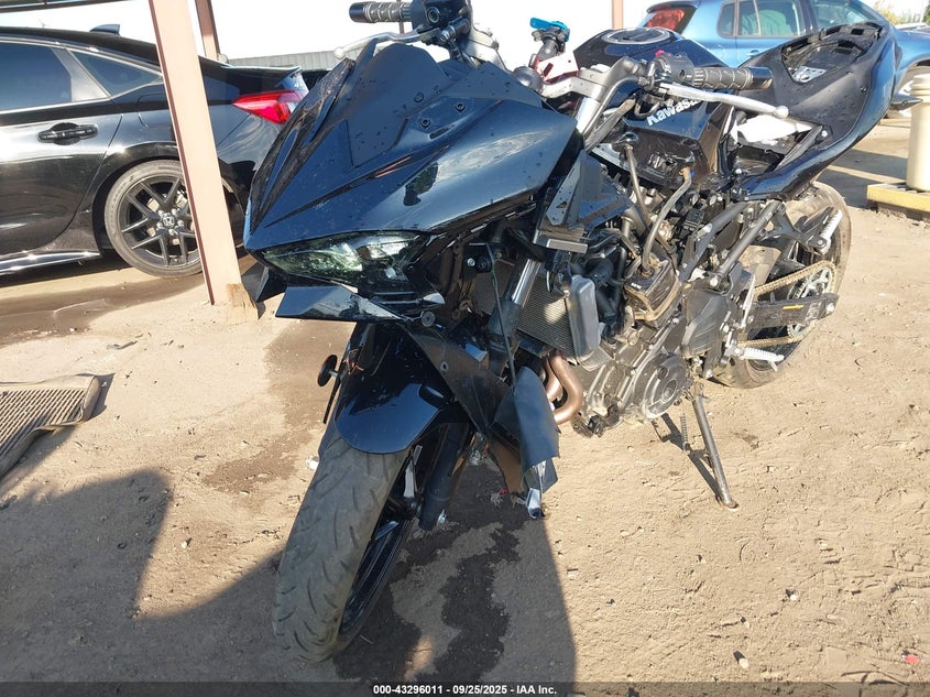 2024 Kawasaki Ex500 H VIN: ML5EXGH12RDA29185 Lot: 43296011