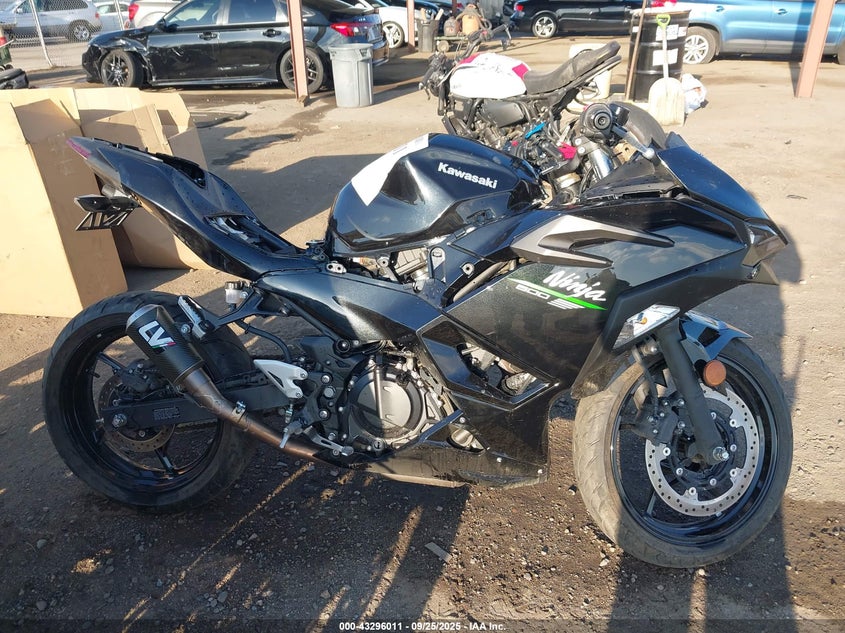 2024 Kawasaki Ex500 H VIN: ML5EXGH12RDA29185 Lot: 43296011